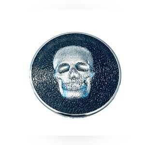 Bath & Body Works Silver Skull 3-Wick Candle Topper